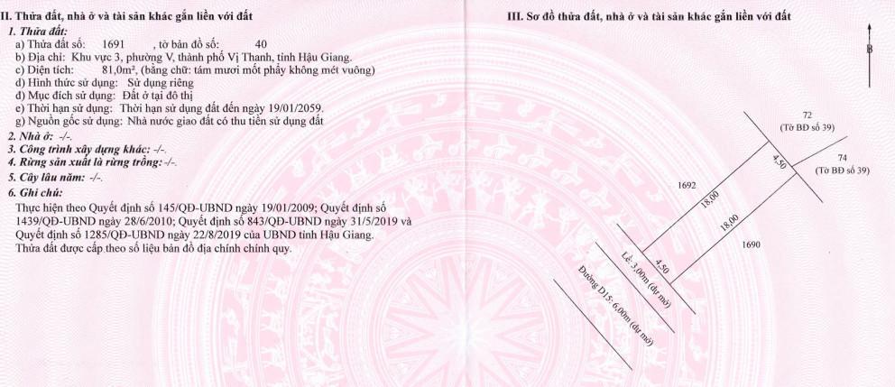 Bán đất nền dự án tại khu đô thị cát tường western pearl, 500 triệu vnd, 81m2