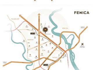 Đừng bỏ lỡ! căn hộ fenica 4 mặt tiền đường, 1pn 1wc 47m2 giá 1,7 tỷ. sở hữu ngay 0901 818 ***