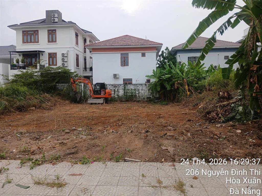 Bán nhanh lô đất biệt thự view sông nguyễn đình thi hòa xuân, 300m ngang 12m, giá đầu tư