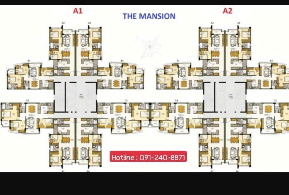 Bán căn hộ the mansion  kdc 13e nguyễn văn linh  83m²  giá chỉ 2,18 tỷ
