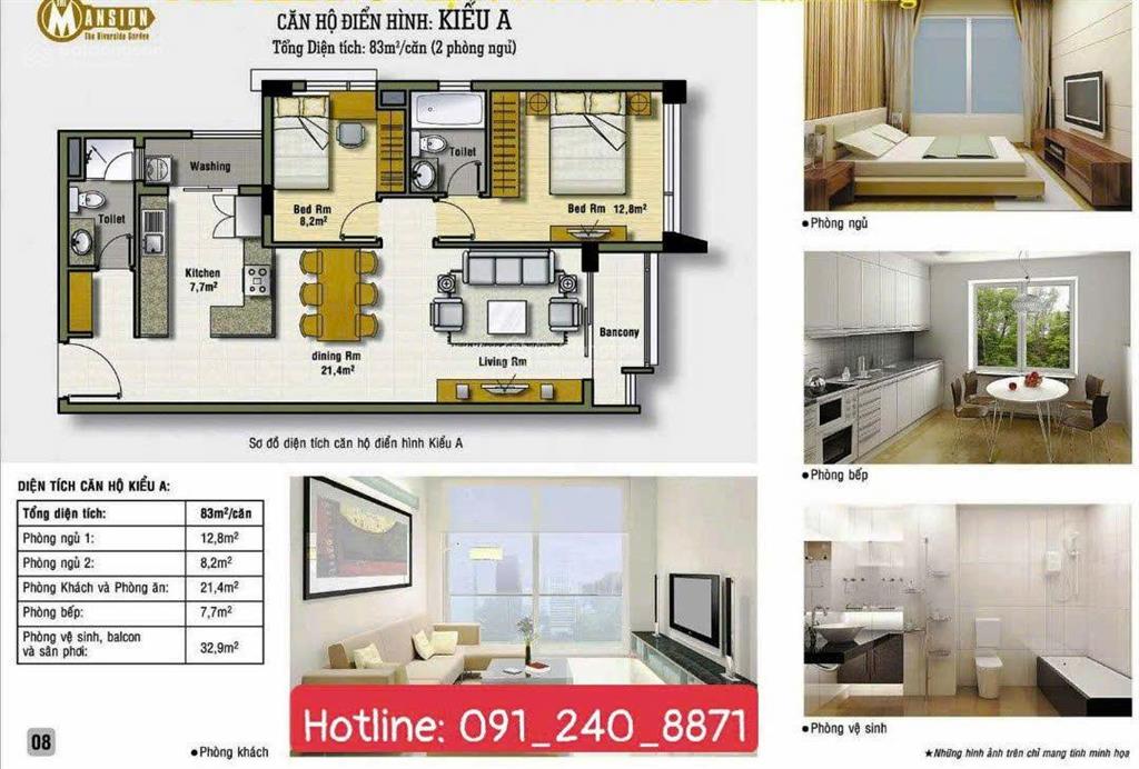 Bán căn hộ the mansion  kdc 13e  nguyễn văn linh, bình chánh