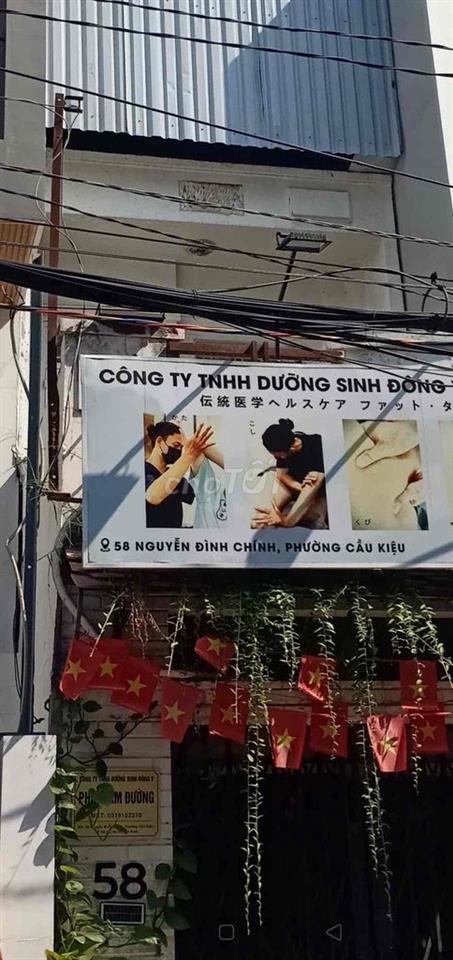 Cho thuê nhà trệt 2 lầu mặt tiền Nguyễn Đình Chính gần Phan Đình Phùng