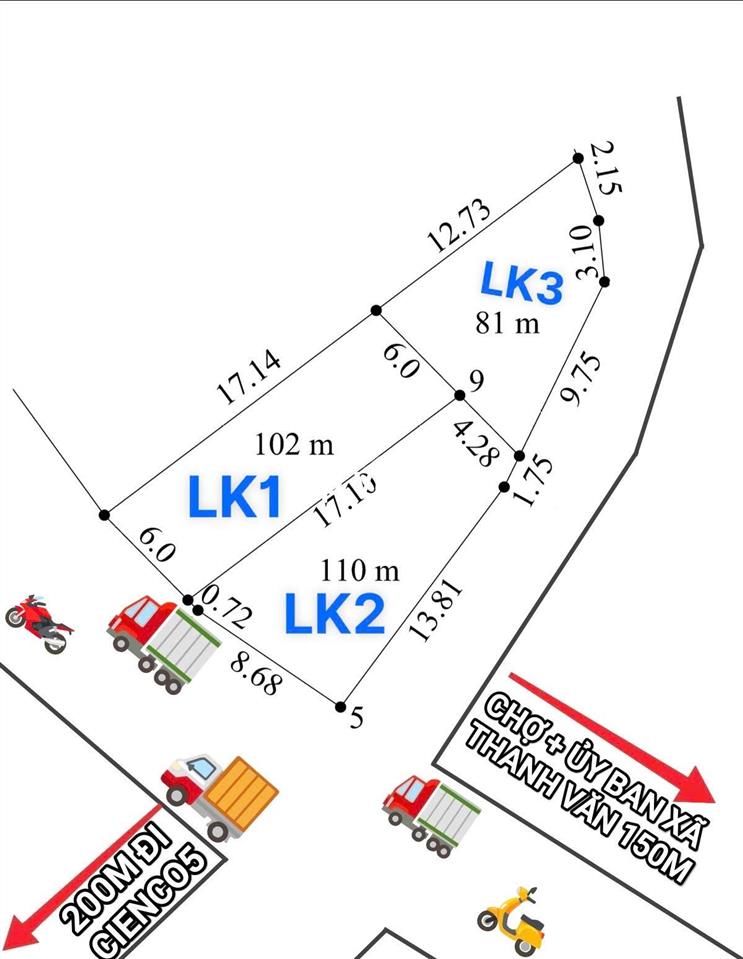Bán đất dt 110m2 xã thanh văn, vị trí trung tâm vin olympic, kinh doanh, mặt tiền 8m, full thổ cư
