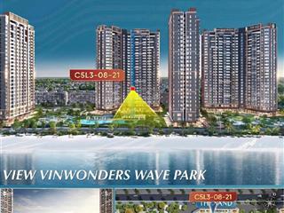 Cần bán căn hộ studio ~ 2.33 tỷ view biển hồ ocean park 2  masteri grand coast phân khu the sand