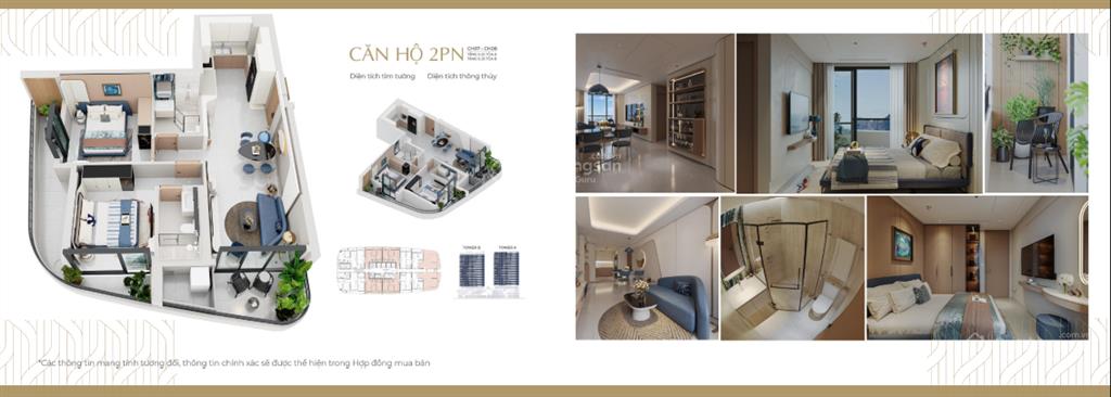 Sang nhượng căn 2pn the meridian view da nang downtown. full chiết khấu 5% từ cđt.