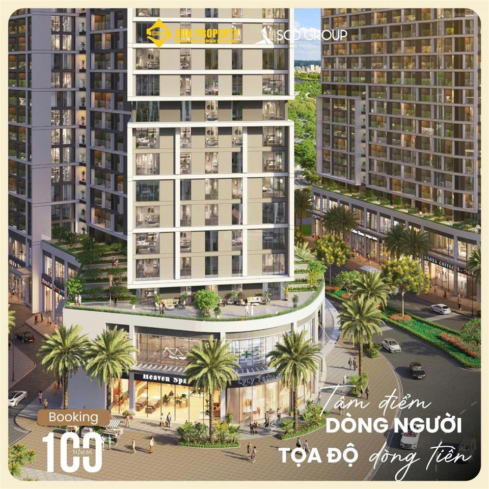 Mở bán shophouse khối đế cora hòa xuân  sở hữu tài sản, khai thác dòng tiền. chiết khấu đến 21%