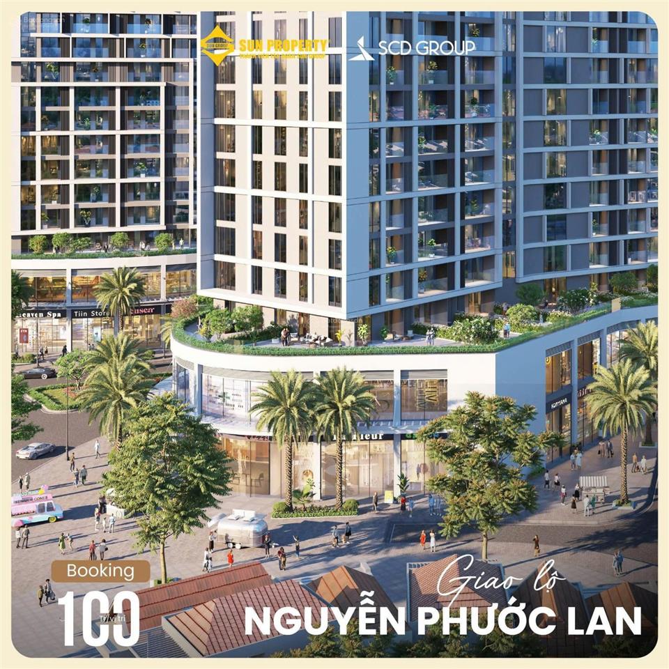 Mở bán shophouse khối đế cora hòa xuân  sở hữu tài sản, khai thác dòng tiền. chiết khấu đến 21%