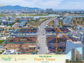 Căn 3pn toà f2 fours tower ck tts 19%. view trực diện biển sơn thuỷ và sông cổ cò
