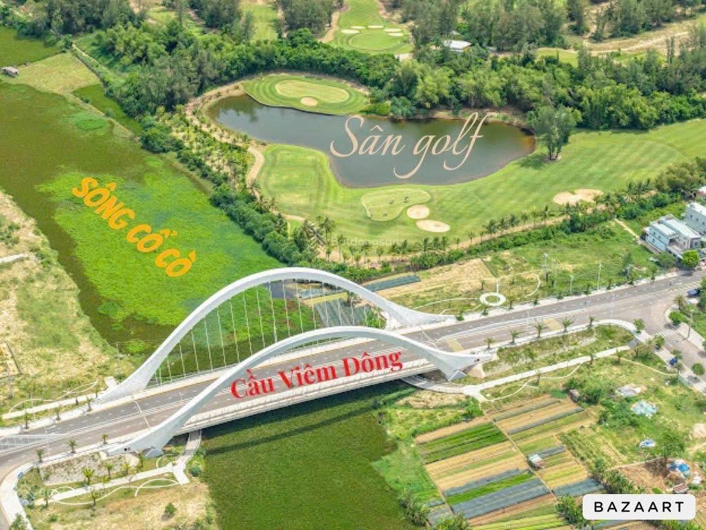 Chuyển nhượng lô đất biệt thự kênh và lô mặt tiền sông cổ cò sau lưng cocobay đà nẵng