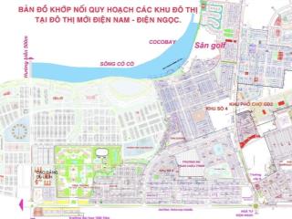 Góc 2 mặt tiền diện tích lớn mặt tiền sông sông cổ cò giá 34tr/m2