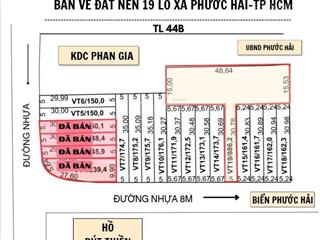 Mở bán 14 lô đất cách biển phước hải 5km. mt đường nhựa giá đầu tư