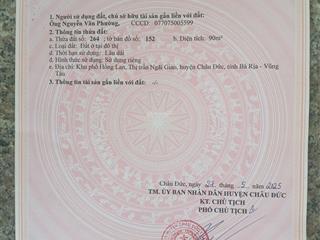 Cần bán lô tái định cư thị trấn ngãi giao