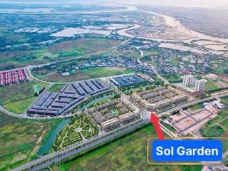 Mở bán 100 căn gđ 1 dự án sol garden  thuỷ nguyên mặt tiền đại lộ thương mại nguyễn trãi 80m