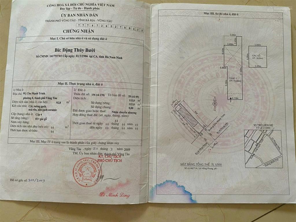 Cần bán nhà cấp 4 đường chu mạnh trinh đang cho thuê 10tr/ tháng vị trí đẹp