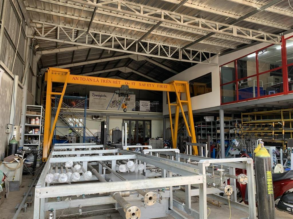 Bán nhà xưởng 15x35m đầy đủ công năng, văn phòng, cẩu trục, giá 9.5 tỷ, mặt tiền ql51, kim dinh br