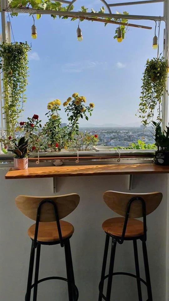 Bán ch 1pn 50m² lầu cao, view đông nam xem pháo hoa sun group trực diện,217 nguyễn hữu cảnh, 1,45tỷ