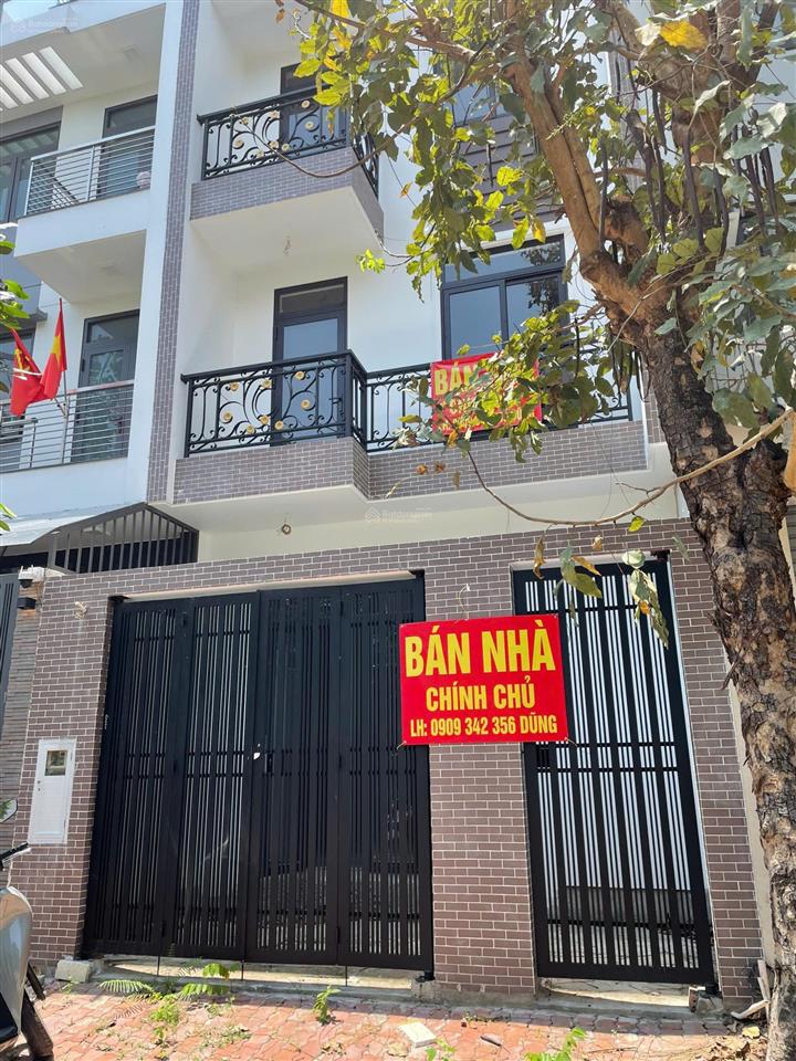 Bán căn nhà phố xây thô hoàn thiện mặt tiên kdc 13e intresco giá rẻ