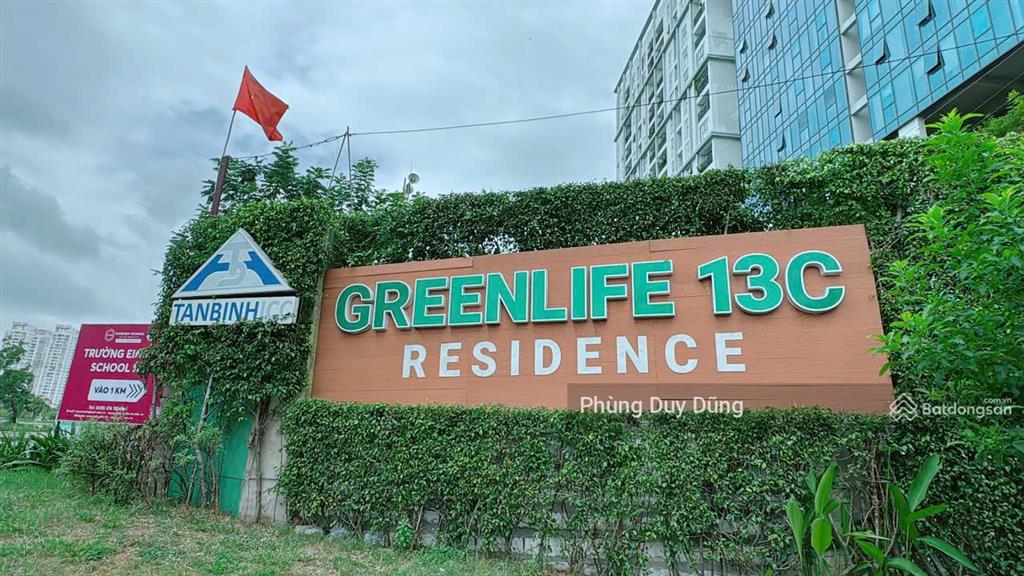 Chính chủ bán gấp lô đất 13c sổ đỏ khu dân cư greenlife xã bình hưng, tp. hcm