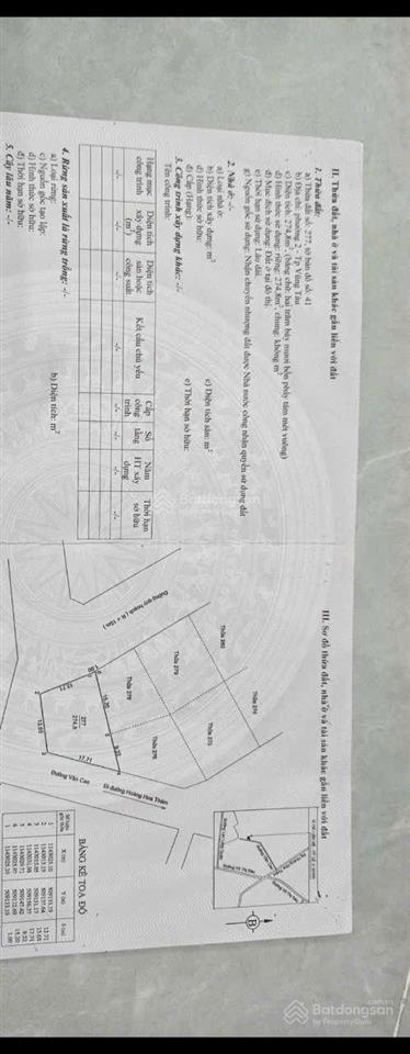 Bán căn nhà 2 mặt đường văn cao + thái văn lung, vũng tàu