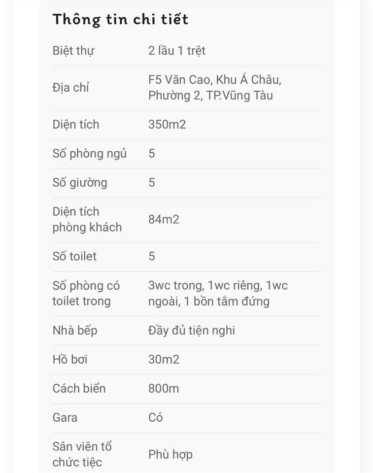 Bán căn nhà 2 mặt đường văn cao + thái văn lung, vũng tàu