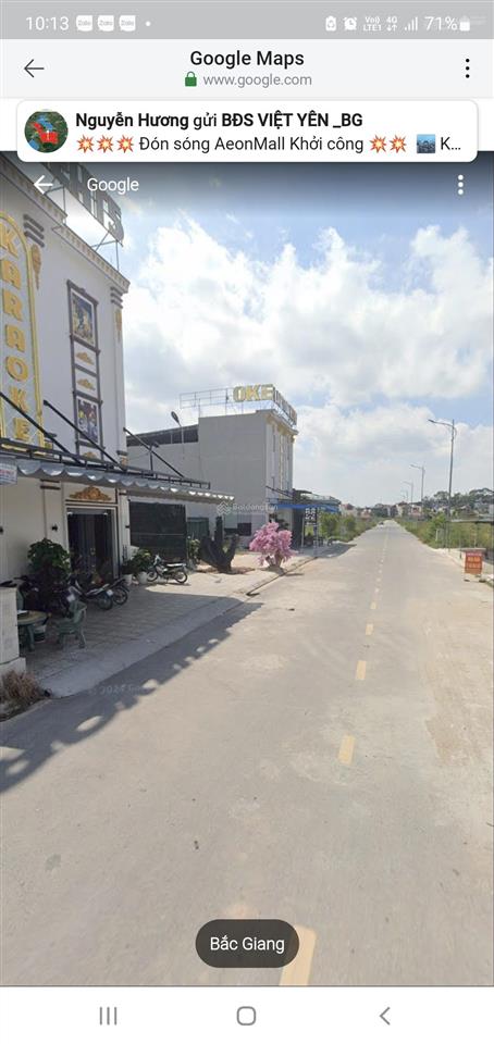 Bán đất 100m2 tại xã quang châu, việt yên, bắc giang, giá siêu hời 5,7 tỷ vnd