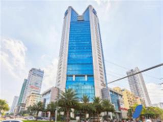 Cho thuê sàn văn phòng hạng a tại handico tower  phạm hùng, dt 1000m2 có cắt nhỏ