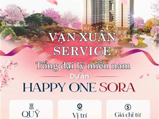 Happy one sora chuẩn bị ký hđmb với giá chỉ 3.2 tỷ căn 2pn2wc, ck 13% và htls 0% đến khi nhận nhà