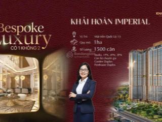Booking có hoàn lại  khải hoàn imperial booking 50tr | giữ suất căn đẹp