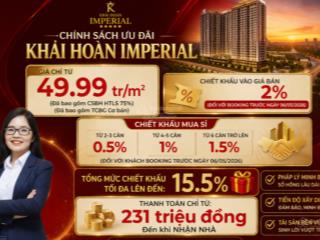 Tổng hợp thông tin và chính sách khải hoàn imperial căn hộ bespoke lần đầu tiên tại thuận an