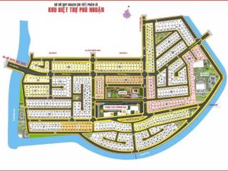 Bán gấp lô biệt thự giá tốt nhất kdc phú nhuận  cạnh global city 73tr/m2