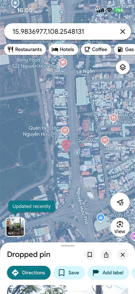 Cần bán 170m2 đất đường nguyễn hữu thọ, p. khuê trung vị trí đẹp gần lê đại hành