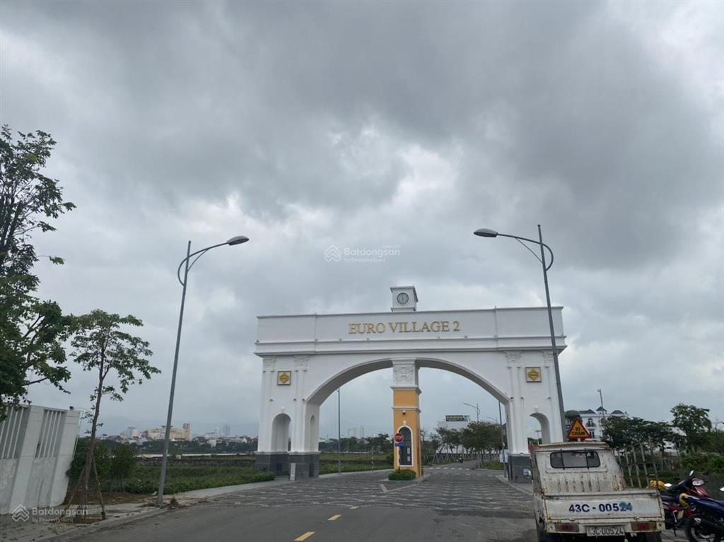 Cần bán đất đường giáng hương 1, hòa xuân khu euro village 2 view sông siêu đẹp