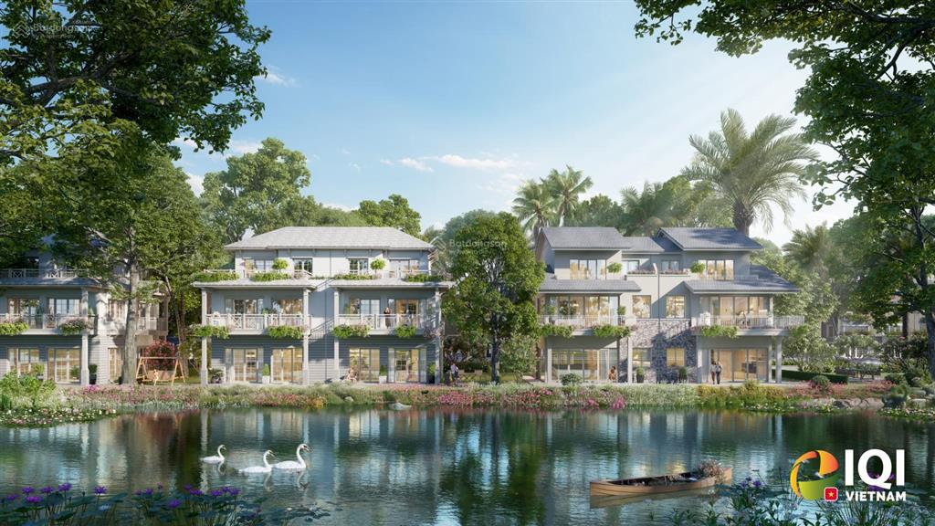 Suất ngoại giao biệt thự khoáng nóng onsen villa 2 mặt tiền sông, trực tiếp cđt eco park