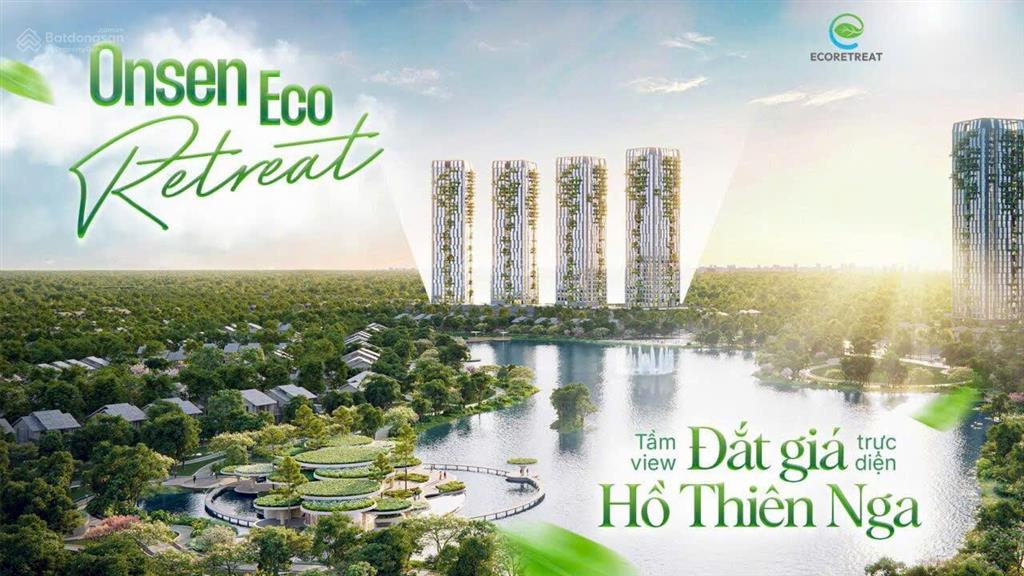 Suất ngoại giao căn hộ khoáng nóng forest onsen, tt chỉ 25% nhận nhà,  trực tiếp cđt