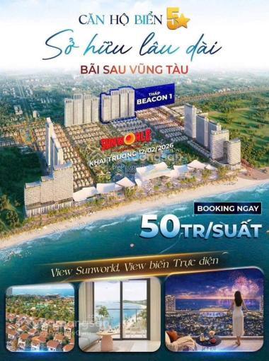 Suất ngoại giao chiết khấu 25%, căn 1pn+, studio view biển, view sunworld.  ngay chủ đầu tư