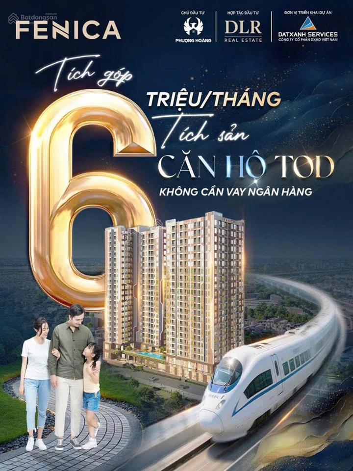 Sở hữu căn hộ fenica thanh toán cố định 6 triệu/tháng (không vay ngân hàng)