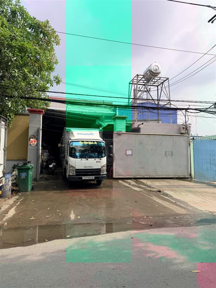 Bán kho xưởng lê minh xuân bình chánh, gần kcn, thổ cư 198m2, tổng 596,9m2, đường xe tải