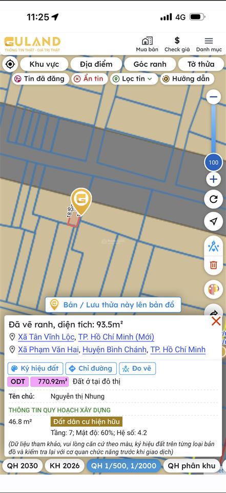 Đất full thổ cư ngay cổng kdc an hạ giá tốt đầu tư