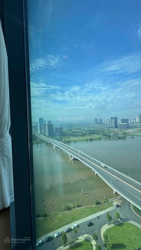 Sunwah pearl cho thuê căn 2pn, giá 40tr/tháng tầng cao, view xéo sông + thủ thiêm + pháo hoa