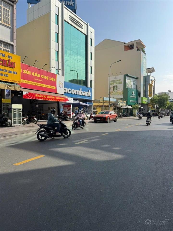 Bán nhà mt gò dầu 4,3 x 16m nở hậu 4,8m đúc 3 lầu giá 12,7 tỷ