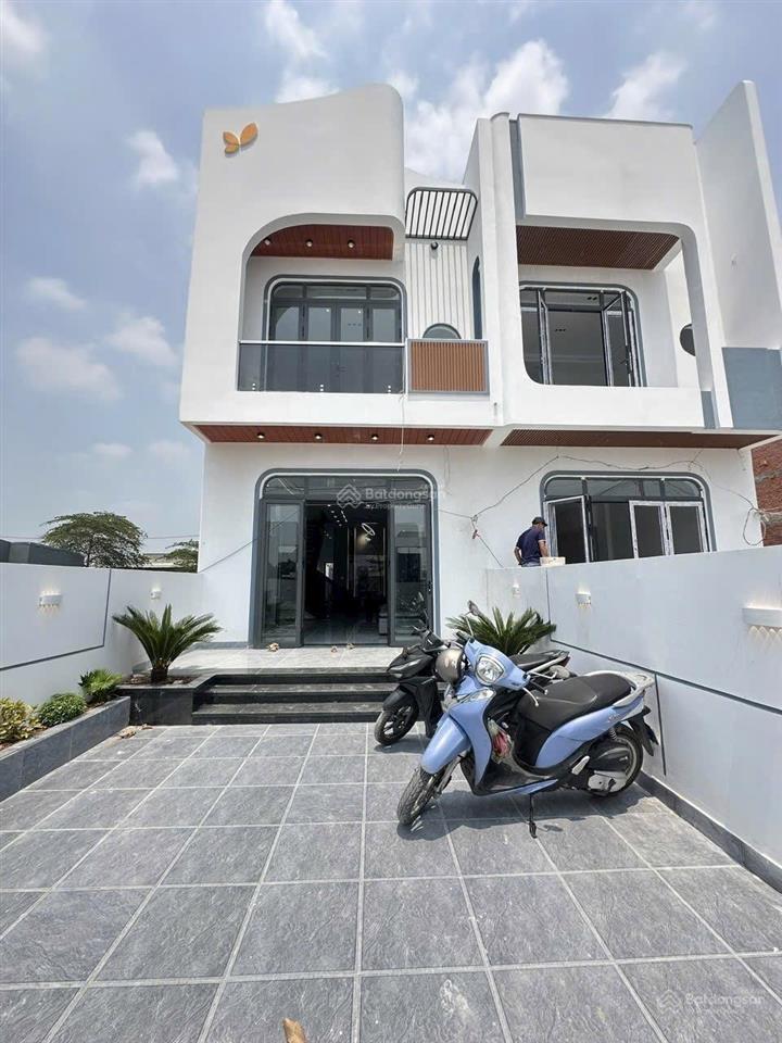 Bán nhà mới xây 1 trệt 1 lầu gần chợ đình, nhà 2 mặt tiền buôn bán được | dt 5x33m