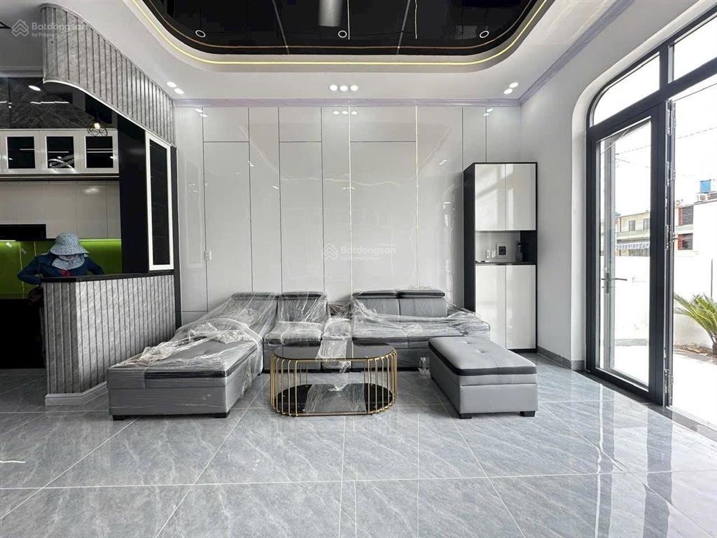 Bán nhà mới xây 1 trệt 1 lầu gần chợ đình, nhà 2 mặt tiền buôn bán được | dt 5x33m