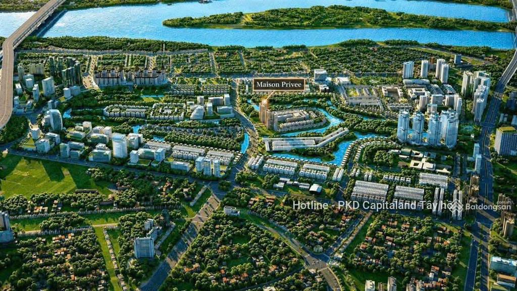 Siêu phẩm tây hồ  mở bán căn hộ maison privée cđt capitaland thang máy riêngchỉ tt 35% nhận nhà