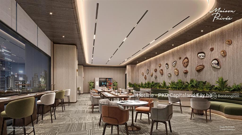 Siêu phẩm tây hồ  mở bán căn hộ maison privée cđt capitaland thang máy riêngchỉ tt 35% nhận nhà