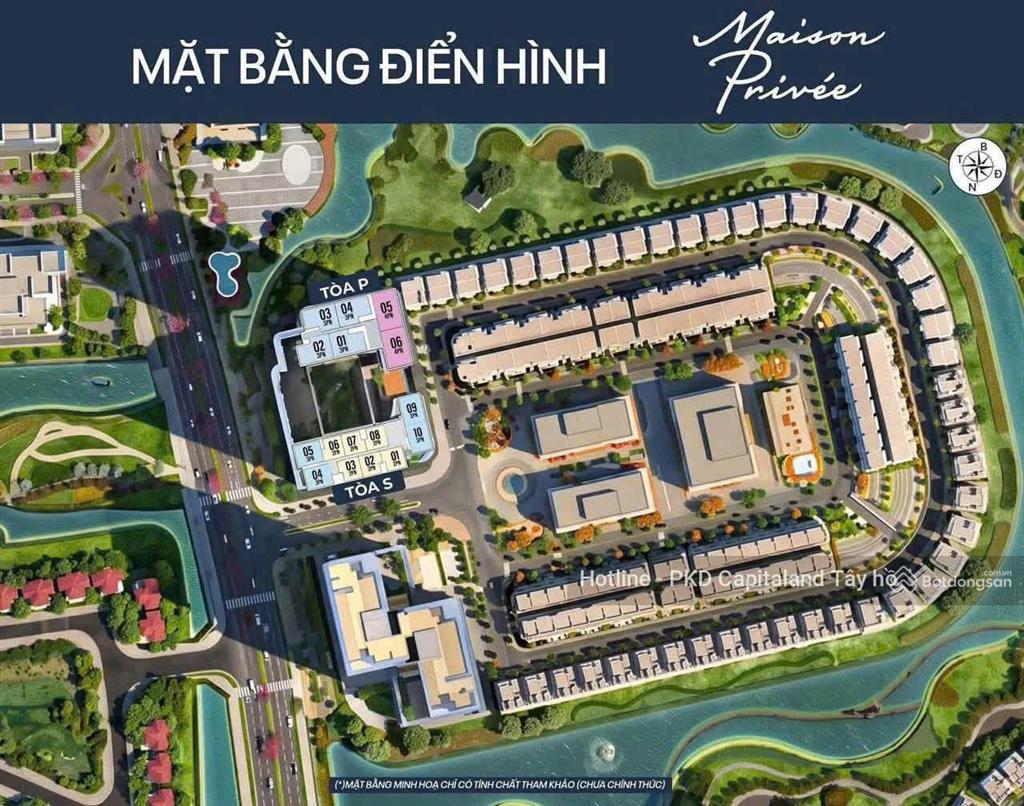 Siêu phẩm tây hồ  mở bán căn hộ maison privée cđt capitaland thang máy riêngchỉ tt 35% nhận nhà