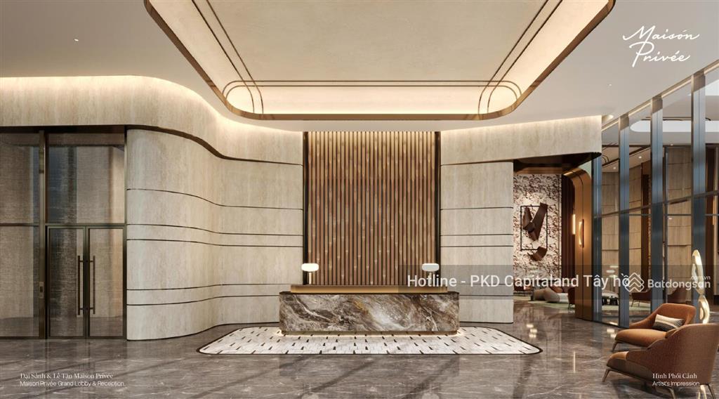 Siêu phẩm tây hồ  mở bán căn hộ maison privée cđt capitaland thang máy riêngchỉ tt 35% nhận nhà