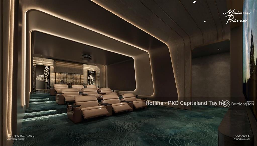 Siêu phẩm tây hồ  mở bán căn hộ maison privée cđt capitaland thang máy riêngchỉ tt 35% nhận nhà