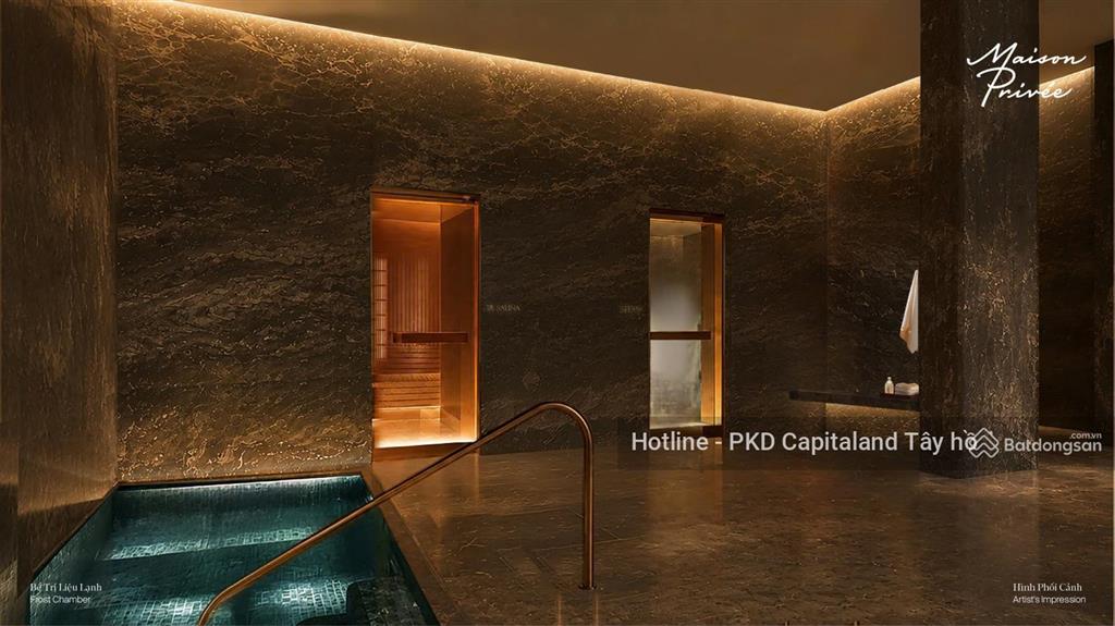 Siêu phẩm tây hồ  mở bán căn hộ maison privée cđt capitaland thang máy riêngchỉ tt 35% nhận nhà