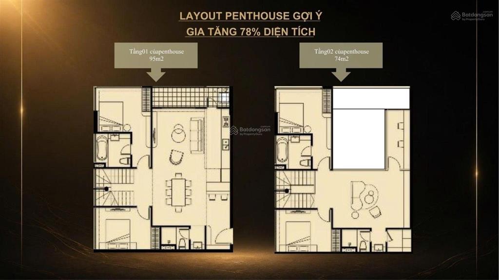 Penthouse slight tower chỉ từ 4 tỷ, cơ hội sở hữu không gian sống thượng lưu