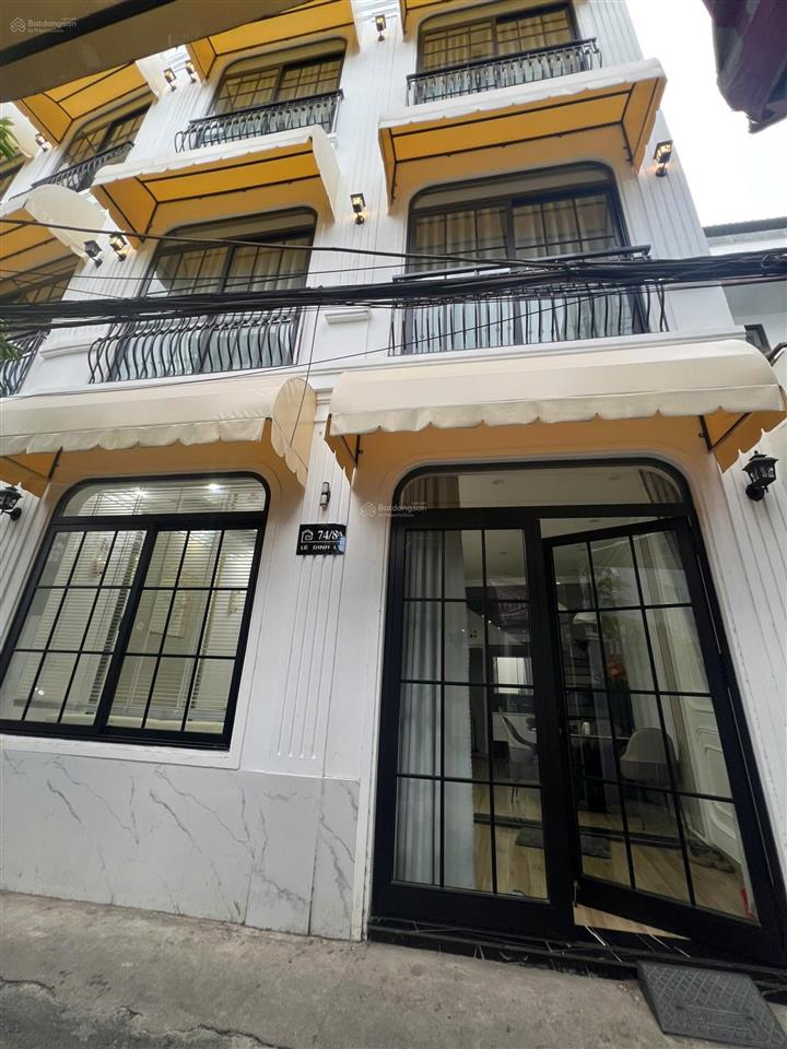 Cho thuê nhà 3 tầng đẹp, 4pn trung tâm thạc gián, thanh khê 23 triệu/th